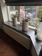 Vensterbank Belgisch hardsteen (3x), Schouw en 3x erker, Doe-het-zelf en Verbouw, Plinten en Afwerking, Ophalen, Gebruikt, Hardsteen