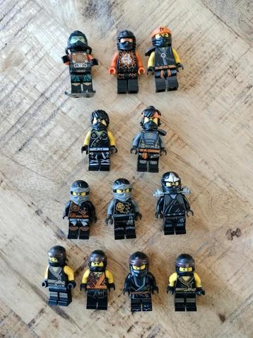 Lego Ninjago - Cole - minifiguren/poppetjes  beschikbaar voor biedingen