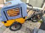 Qivelo Curve DR7 Elektrische Bakfiets, Fietsen en Brommers, Fietsen | Bakfietsen, Ophalen, Gebruikt, 4 kinderen of meer, Huif