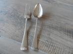 Zilveren lepel en vork., Ophalen of Verzenden, Zilver