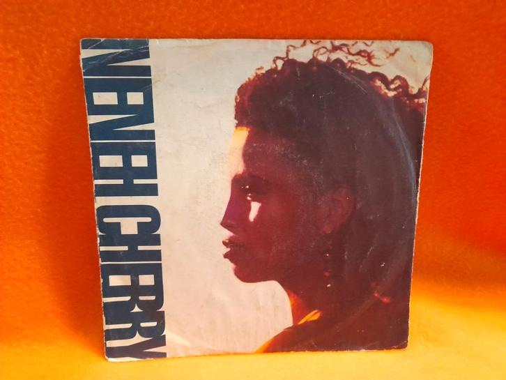 Neneh Cherry - Manchild (1989), Cd's en Dvd's, Vinyl Singles, Gebruikt, Single, Hiphop en Rap, 7 inch, Ophalen of Verzenden