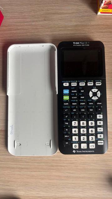 TI-84 Plus CE-T Grafische Rekenmachine nieuwe batterij beschikbaar voor biedingen
