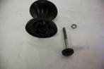 Deurknoppen, kast knoppen, deur knop van Philips zwart nr 4, Ophalen of Verzenden