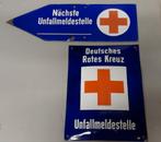Deutsches Rotes Kreuz Emaille Bord Schild Rode Kruis, Ophalen of Verzenden