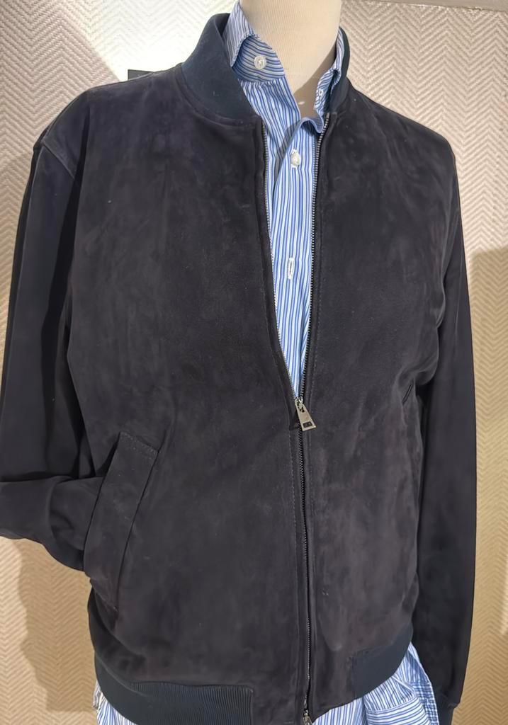 Valstar Milani suede / leren jas Pauw, Kleding | Heren, Jassen | Winter, Zo goed als nieuw, Maat 48/50 (M), Zwart, Ophalen of Verzenden