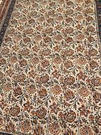 Grand foulard Oosters met bloemen en blaadjes 192/139, Huis en Inrichting, Woonaccessoires | Plaids en Woondekens, Gebruikt, Etten-Leur