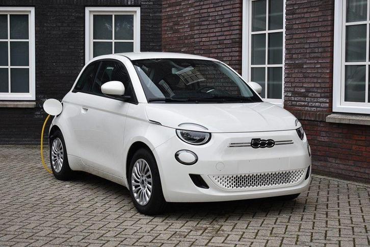 Fiat 500e 42 kWh Icon/cruise/Carplay, Auto's, Fiat, Bedrijf, Elektrisch, Hatchback, Automaat, Wit