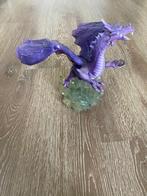 006 - Paarse draak / drakenbeeld, Ophalen of Verzenden, Nieuw, Fantasy