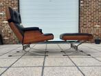 Vintage Original authentic Lounge Chair & Ottoman 1965, Huis en Inrichting, Fauteuils, Gebruikt, Ophalen of Verzenden