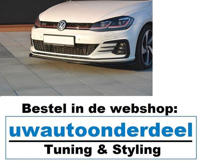 Spoiler Splitter Tuning Geschikt Voor Golf 7 GTI GTD Facelif, Auto diversen, Tuning en Styling, Ophalen of Verzenden