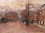 J.E. Akkeringa jr, Laren, 45x60cm, incl bladg. lijst, 550,-, Antiek en Kunst, Ophalen