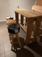 Barkrukken, Huis en Inrichting, Barkrukken, Ophalen, 60 tot 90 cm, Hout, Gebruikt