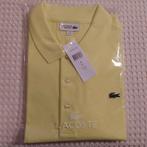 Lacoste polo korte mouw maat 8,  geel, nieuw in verpakking, Nieuw, Lacoste, Shirt, Ophalen of Verzenden