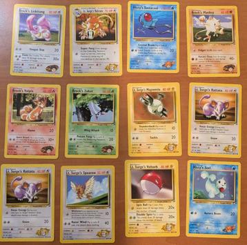 Pokémon Kaarten - Gym Heroes beschikbaar voor biedingen