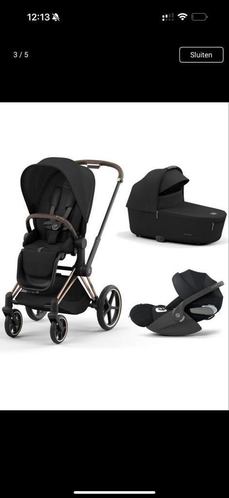 Cybex 3-in-1 Combiwagen met Isofix & Autostoel, Kinderen en Baby's, Kinderwagens en Combinaties, Zo goed als nieuw, Combiwagen