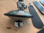 Retro Plafondventilator, Huis en Inrichting, Lampen | Hanglampen, Ophalen of Verzenden, Gebruikt, Metaal, Minder dan 50 cm