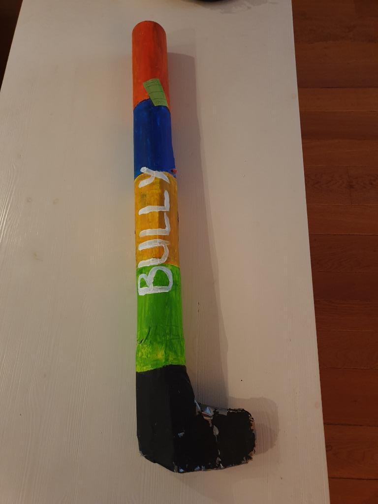Surprise hockeystick Bully hockey stick 90 cm cadeau, Diversen, Sinterklaas, Ophalen of Verzenden, Zo goed als nieuw