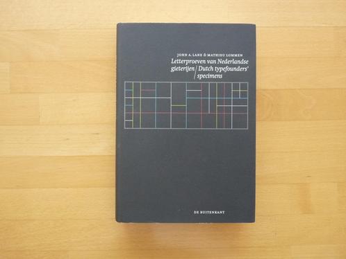 Letterproeven van Nederlandse gieterijen/ Dutch, Boeken, Kunst en Cultuur | Beeldend, Zo goed als nieuw, Grafische vormgeving