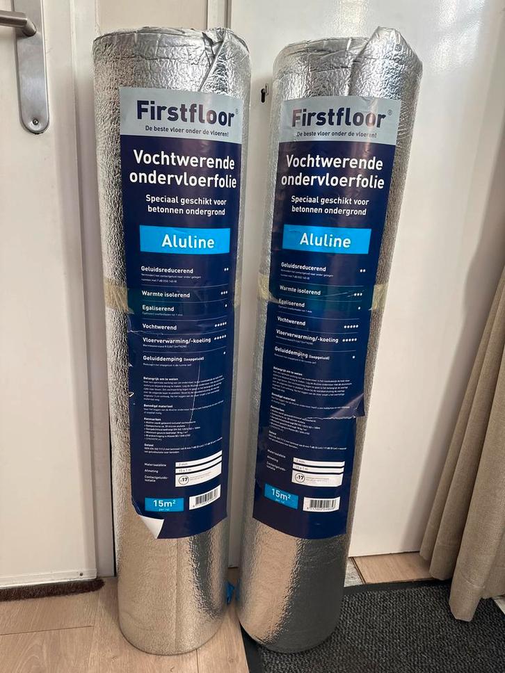 2 volle rollen Firstfloor Ondervloer -, Doe-het-zelf en Verbouw, Vloerdelen en Plavuizen, Nieuw, Overige typen, Overige materialen