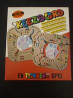Keezspel / Houten Keezbord 4 personen / keezenspel, Een of twee spelers, Ophalen of Verzenden, Zo goed als nieuw