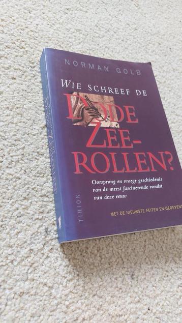 Wie schreef de dode zee rollen? Norman Golb beschikbaar voor biedingen