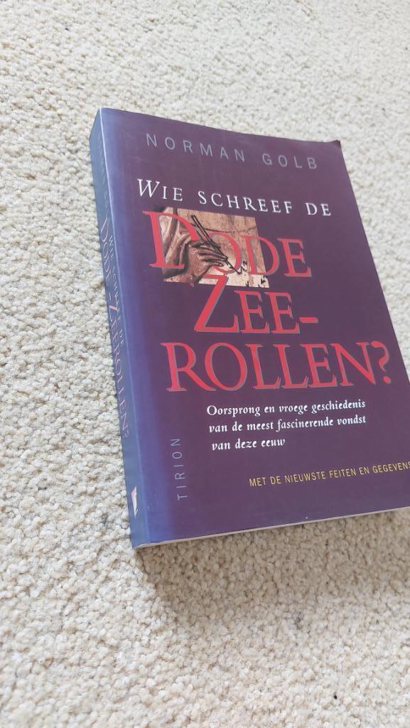 Wie schreef de dode zee rollen? Norman Golb, Boeken, Godsdienst en Theologie, Gelezen, Christendom | Katholiek, Christendom | Protestants