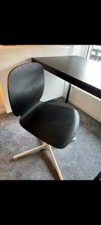 Ikea verstelbare bureau stoel zgan, Ophalen, Zo goed als nieuw, Zwart, Bureaustoel