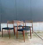 Niels Otto Møller mod. 78 vintage Deens design stoelen, Huis en Inrichting, Stoelen, Ophalen, Gebruikt, Vier