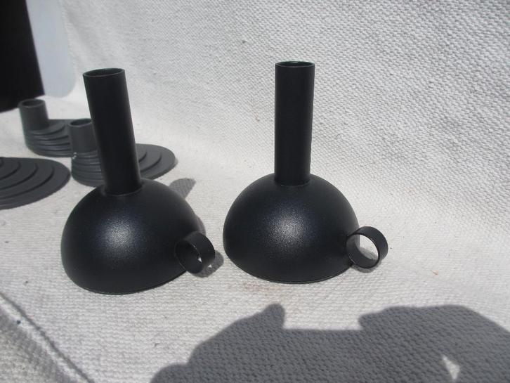 2 stuks Ikea kaarsen houders Sallscap, Huis en Inrichting, Woonaccessoires | Kandelaars en Kaarsen, Zo goed als nieuw, Kandelaar