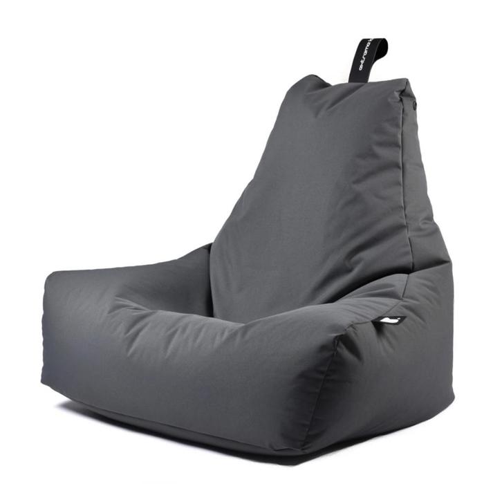 Lounge zitzak, Huis en Inrichting, Zitzakken, Zo goed als nieuw, Zitzak, Grijs, Ophalen