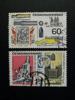 Tsjechoslowakije Historische kanonnen 1970 gestempeld, Postzegels en Munten, Postzegels | Europa | Overig, Ophalen of Verzenden