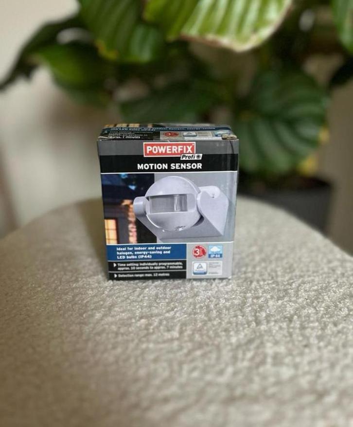 Powerfix Bewegingssensor Nieuw in Doos, Doe-het-zelf en Verbouw, Alarmsystemen, Nieuw, Detector, Sensor of Melder, Beweging, Ophalen of Verzenden