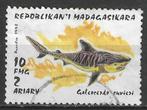 Madagascar 1993 - Yvert 1249 - Tijgerhaai (ST), Verzenden, Overige landen, Gestempeld