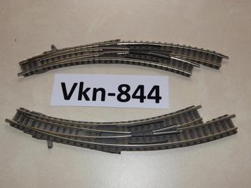 Vk-844 N Spoor Gebogen Wissels 9174/75 Fleischmann DB beschikbaar voor biedingen