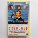 Scrooged - NL ex rental vhs - Esselte CIC - Bill Murray, Alle leeftijden, Verzenden, Gebruikt, Komedie