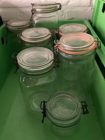 Weckpotten weck potten - Diverse maten beschikbaar voor biedingen