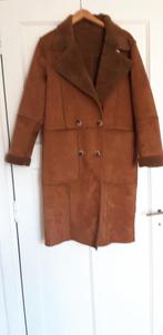 Herfstmantel cognac kleur suède imitatie VILA, Kleding | Dames, Bruin, Vila, Ophalen of Verzenden, Zo goed als nieuw