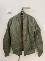 Alpha Industries MA-1 Heritage bomberjack te koop, Ophalen of Verzenden, Zo goed als nieuw, Groen