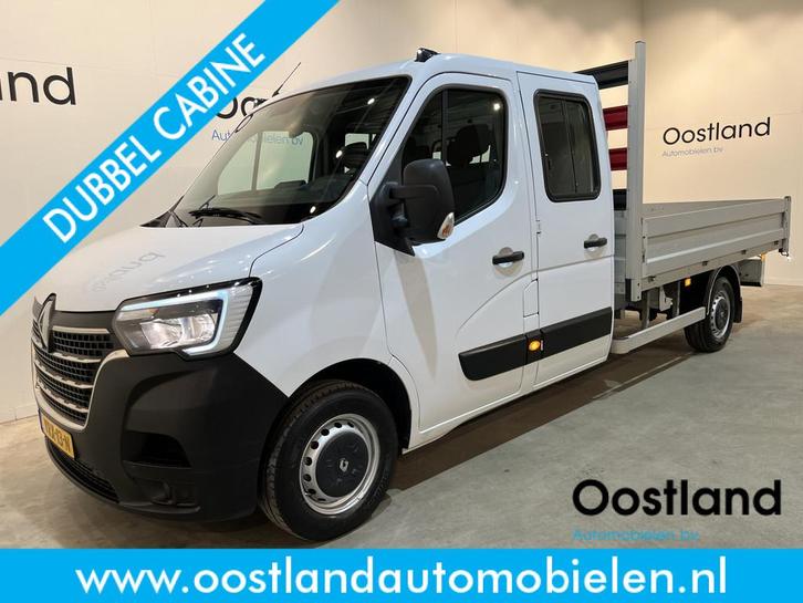 Renault Master 2.3 dCi 145 PK L3 DC Dubbel Cabine Open Laadb, Auto's, Bestelauto's, Bedrijf, Te koop, ABS, Airbags, Airconditioning