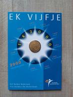EK vijfje 2000, Postzegels en Munten, Munten | Nederland, Setje, Ophalen of Verzenden, 5 gulden, Koningin Beatrix