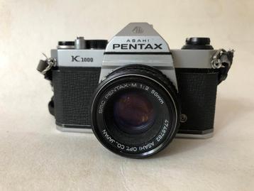 Pentax K1000 werkend beschikbaar voor biedingen