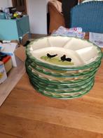 Gourmetbordjes Kip Haan servies, Ophalen, Zo goed als nieuw, Bord(en), Overige stijlen