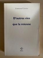 Emmanuel Carrere, ‘D’autres vies que la mienne’, Gelezen, Emmanuel Carrere, Ophalen of Verzenden, Europa overig