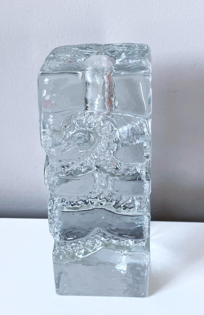 Ingrid Glashütte, Vintage , Solifleur Vaas, Antiek en Kunst, Antiek | Glas en Kristal, Ophalen of Verzenden
