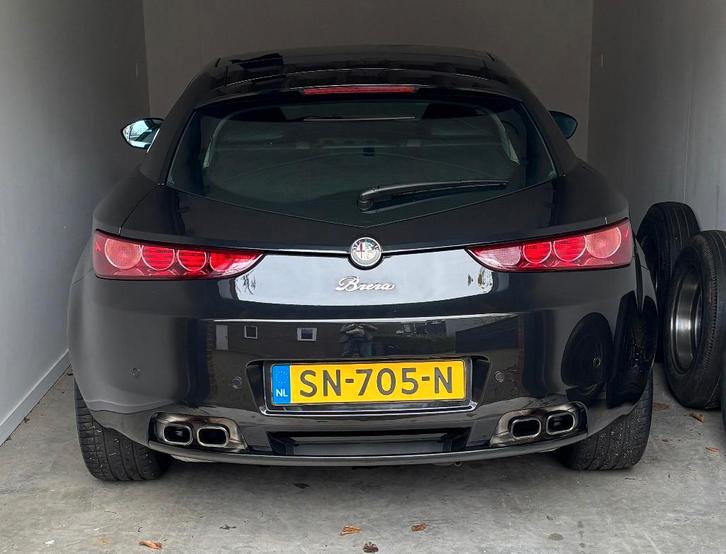 Zeer nette, originele Alfa Romeo Brera 3.2 JTS V6 2007 Zwart, Auto's, Alfa Romeo, Particulier, Brera, Benzine, G, Coupé, Handgeschakeld
