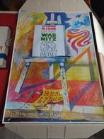 Affiche galerie Wabnitz exposeert Nicolaas Wijnberg 1991, Verzamelen, Ophalen of Verzenden, Zo goed als nieuw, A1 t/m A3, Reclame