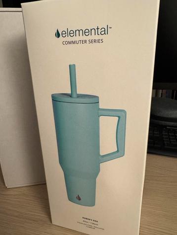 Stainless steel thermal tumbler 40 oz new turquoise beschikbaar voor biedingen