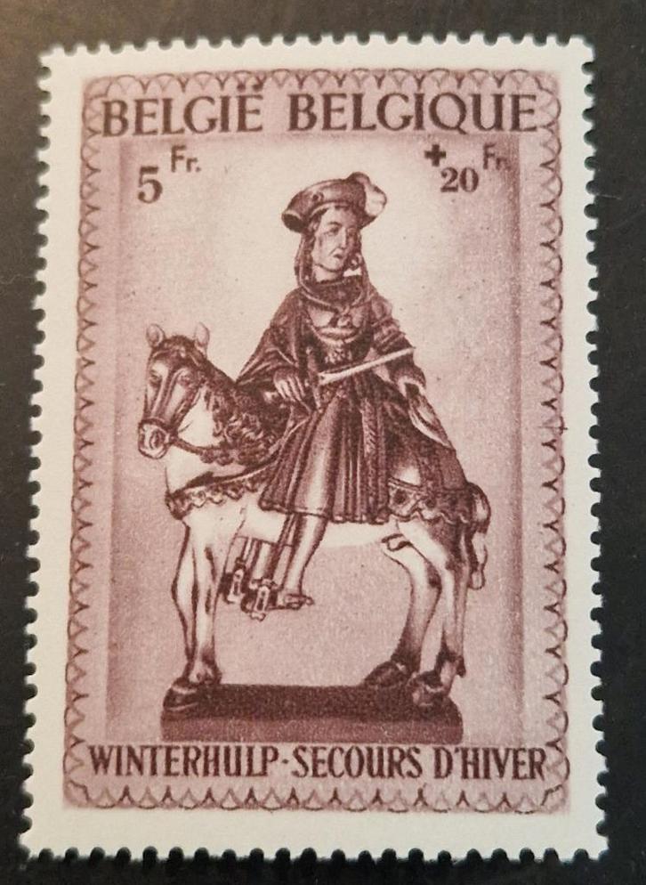 Belgie 1941 - OBP 592A - Sint-Maarten, Postzegels en Munten, Postzegels | Europa | België, Postfris, Frankeerzegel, Overig, Postfris