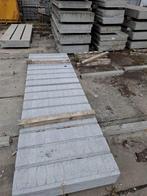 100m2 restpartij betonplaten geprofileerd oppervlak 20€/m2, Ophalen, Nieuw, 10 m² of meer, Beton