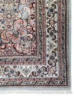 Handmade oriental wool Tabriz carpet grey pink 167x244cm, Persian Perzisch vintage oosters hype, 150 tot 200 cm, 200 cm of meer